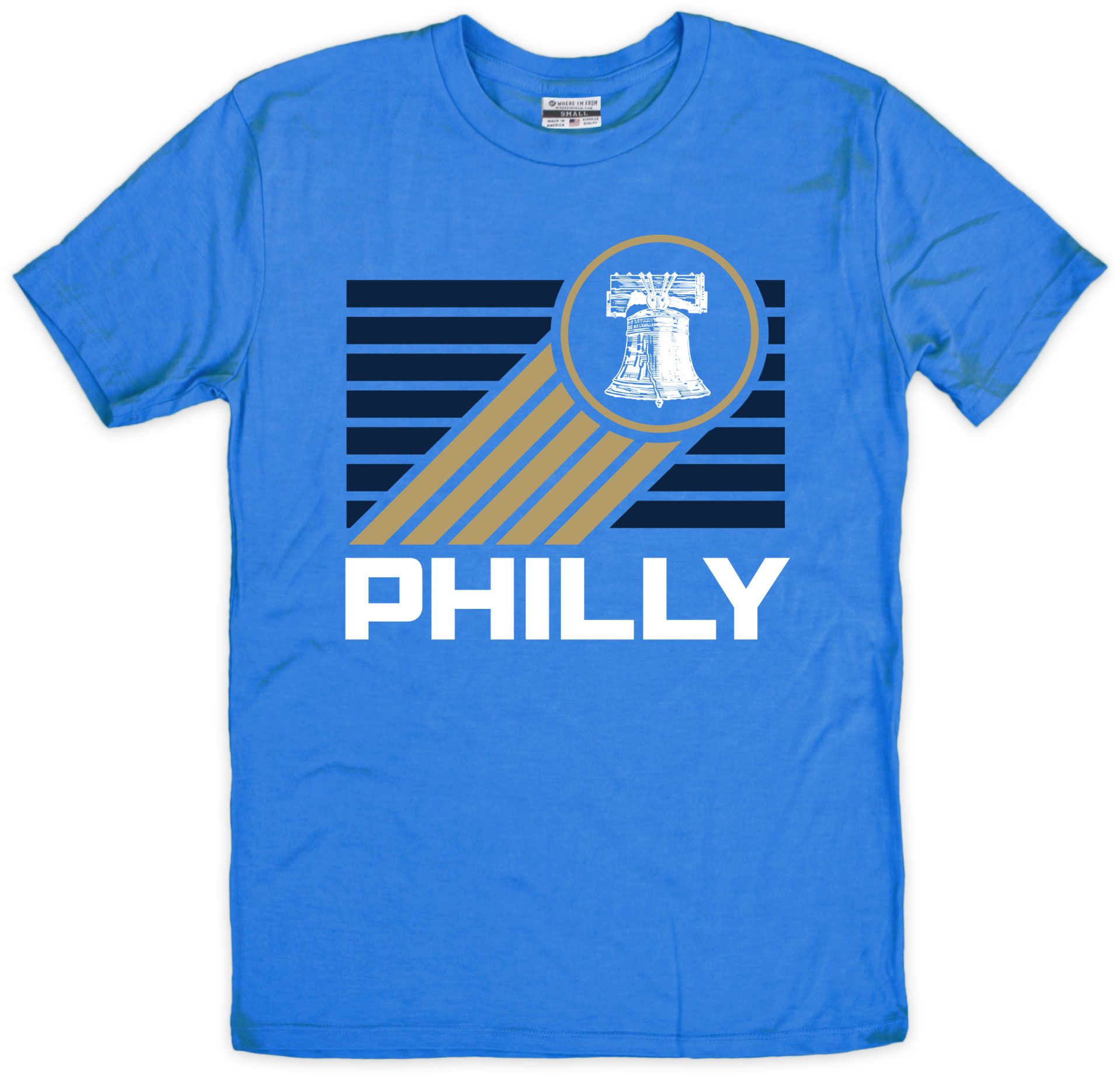 Where I'm From Men's Philadelphia Gray T-Shirt