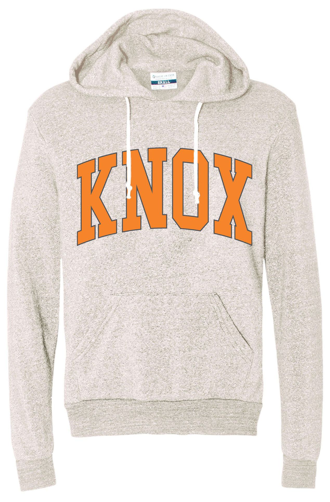 Where I'm From Unisex Knoxville Cream City Code Pullover Hoodie - White