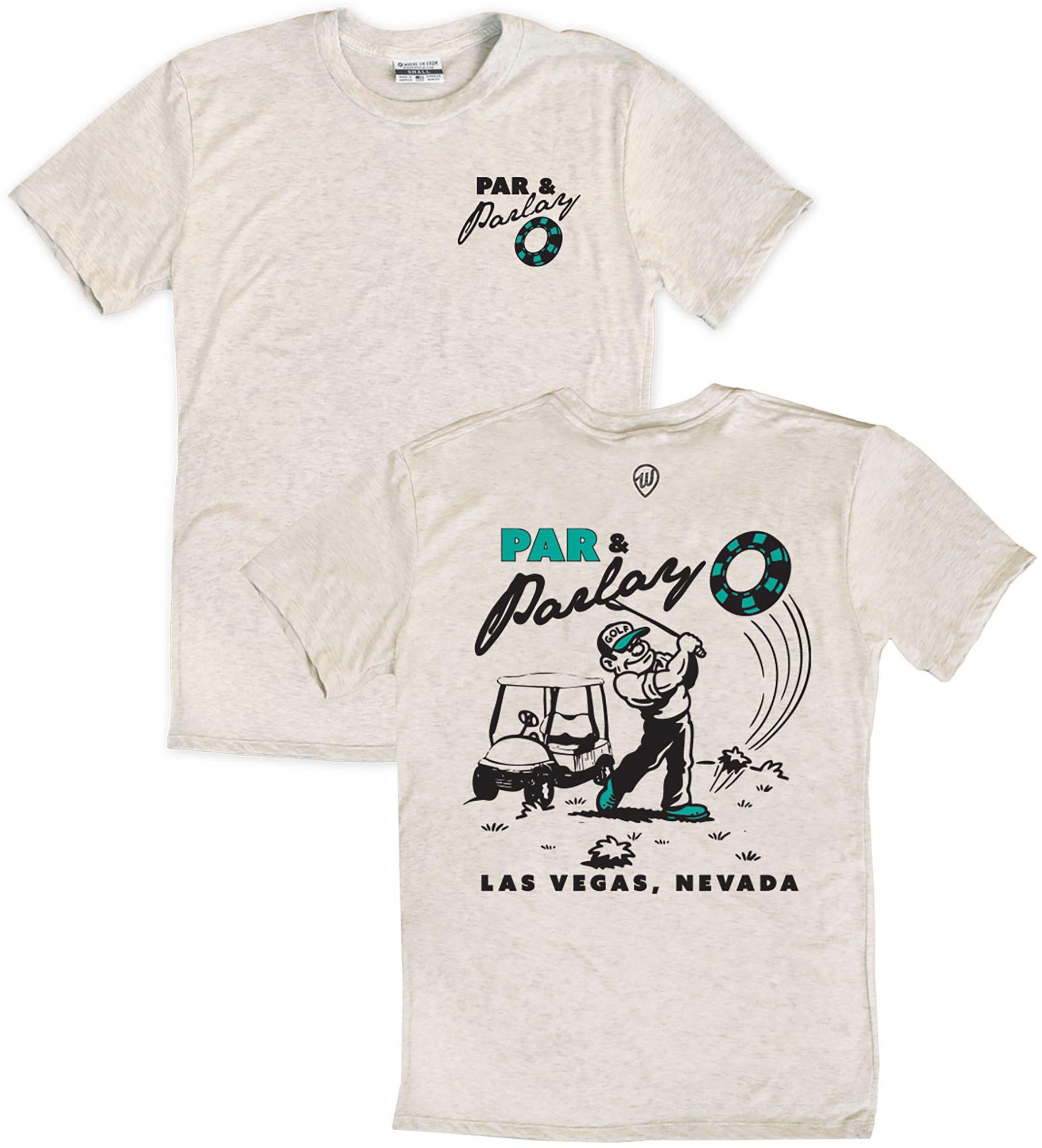 Where I'm From Unisex Las Vegas Cream Parlay T-Shirt