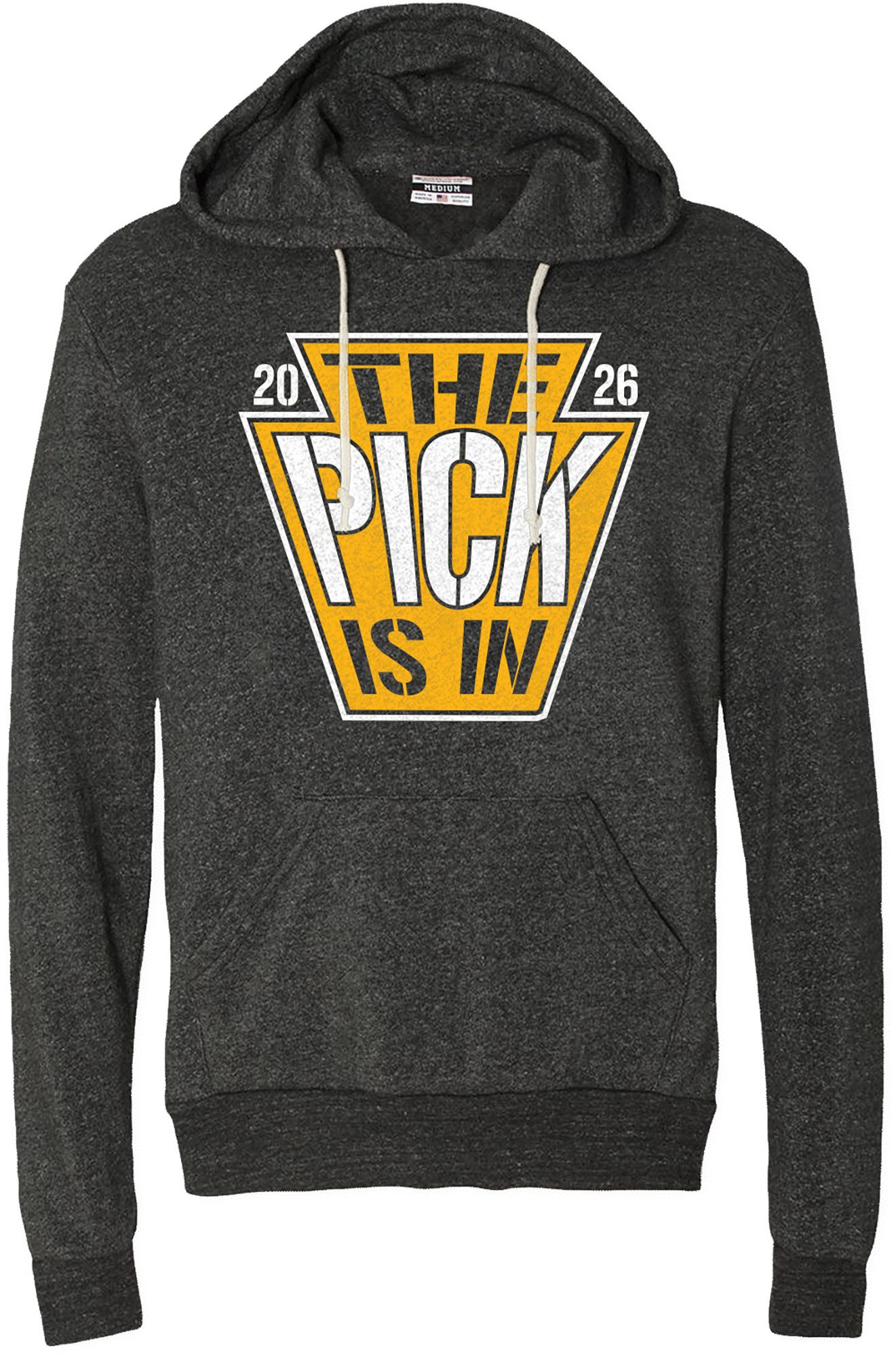 Where I'm From Adult Pittsburgh Draft 2026 Black Pullover Hoodie