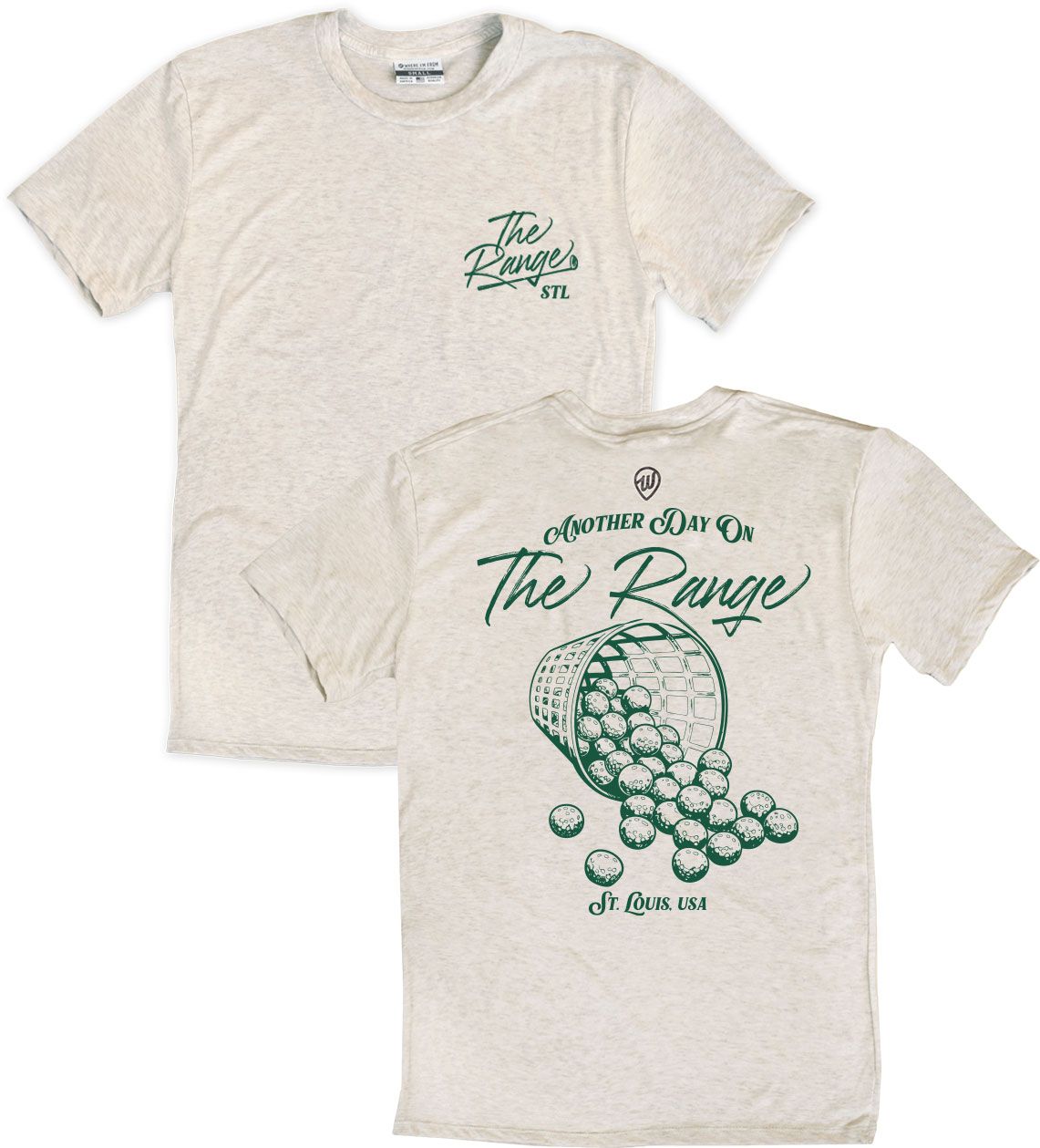 Where I'm From Adult St. Louis Cream 2Hit T-Shirt