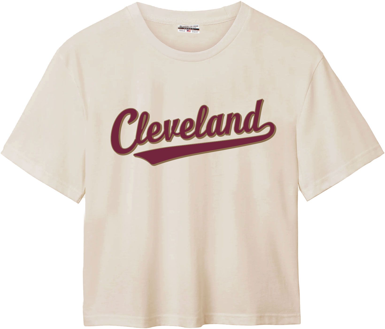 Where I'm From Women's leveland Cream Easy T-Shirt