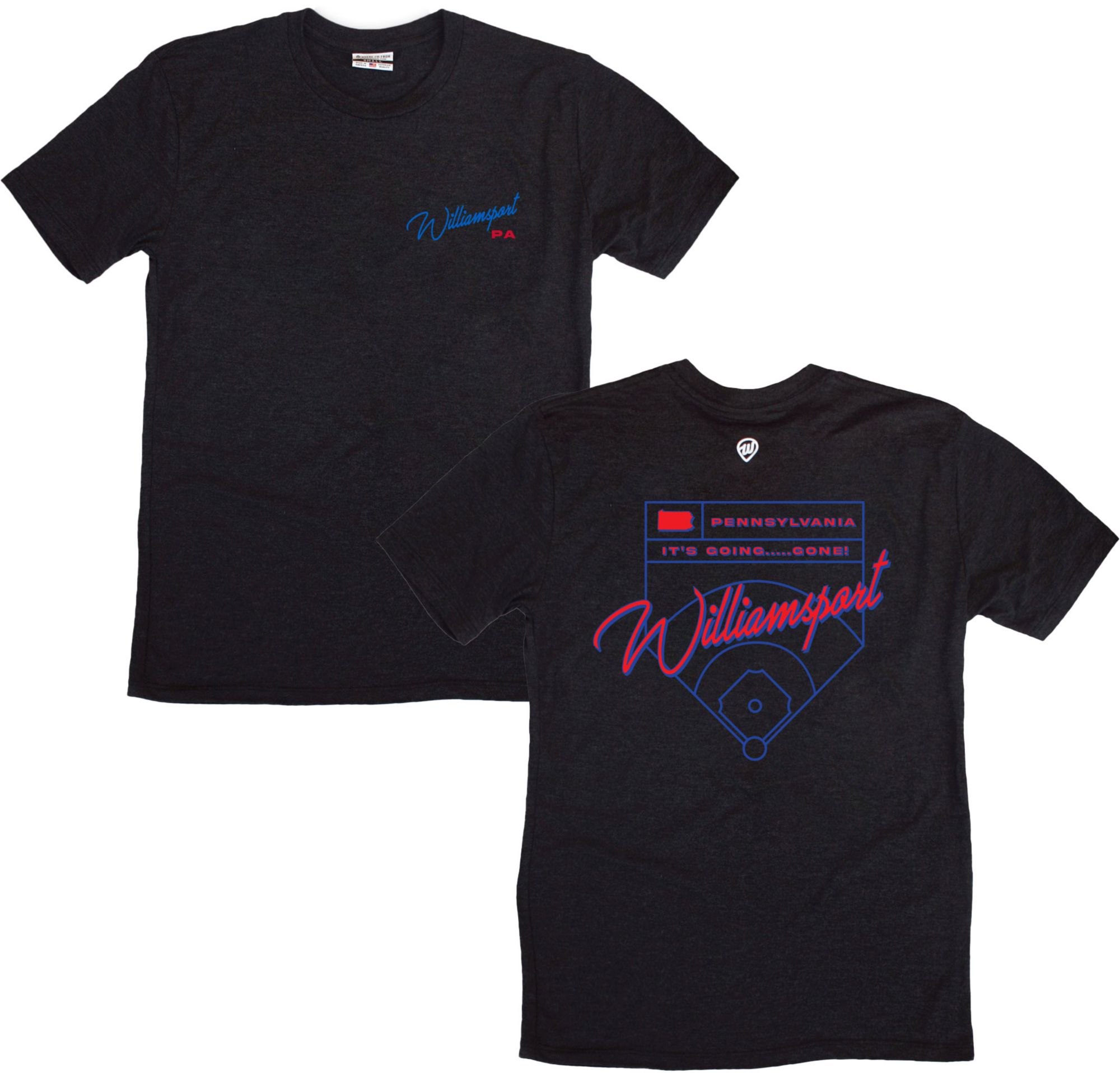 Where I'm From Youth Williamsport Black Diamond T-Shirt