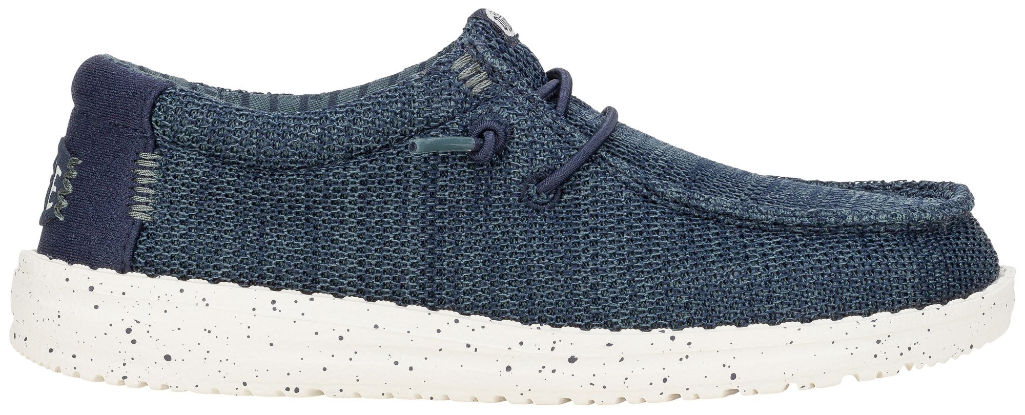 Hey Dude Youth Wally Stretch Sox Shoes - Blue