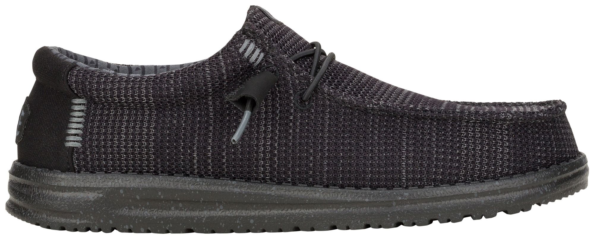 Hey Dude Wally Stretch Sox Shoes - Black