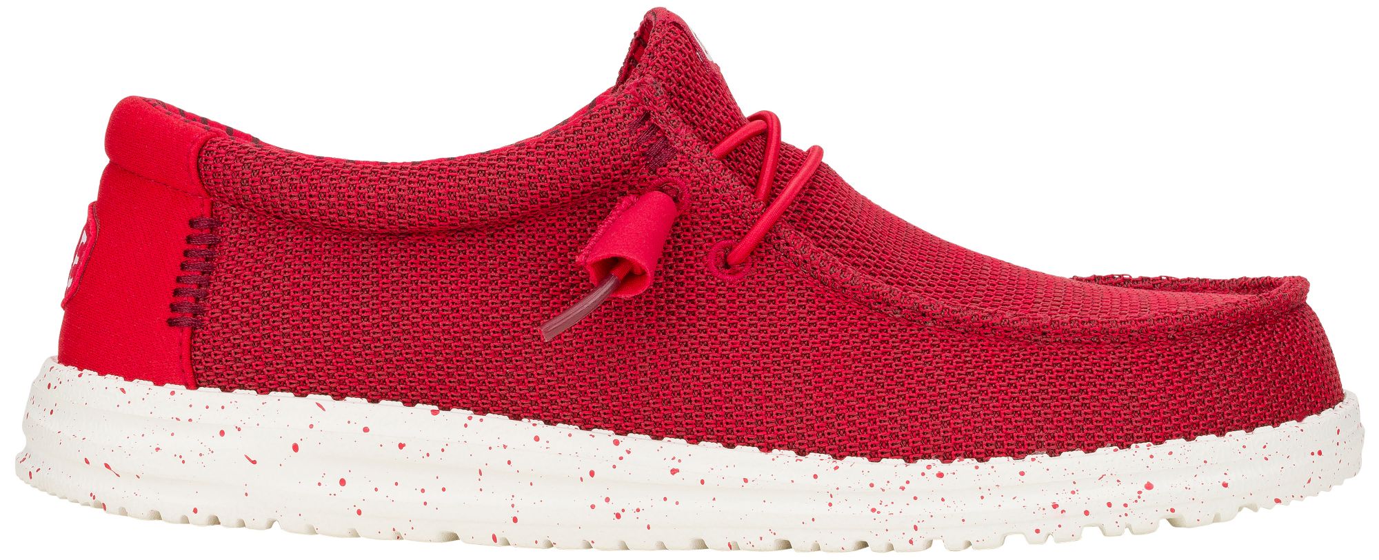 Hey Dude Wally Stretch Sox Shoes - Red