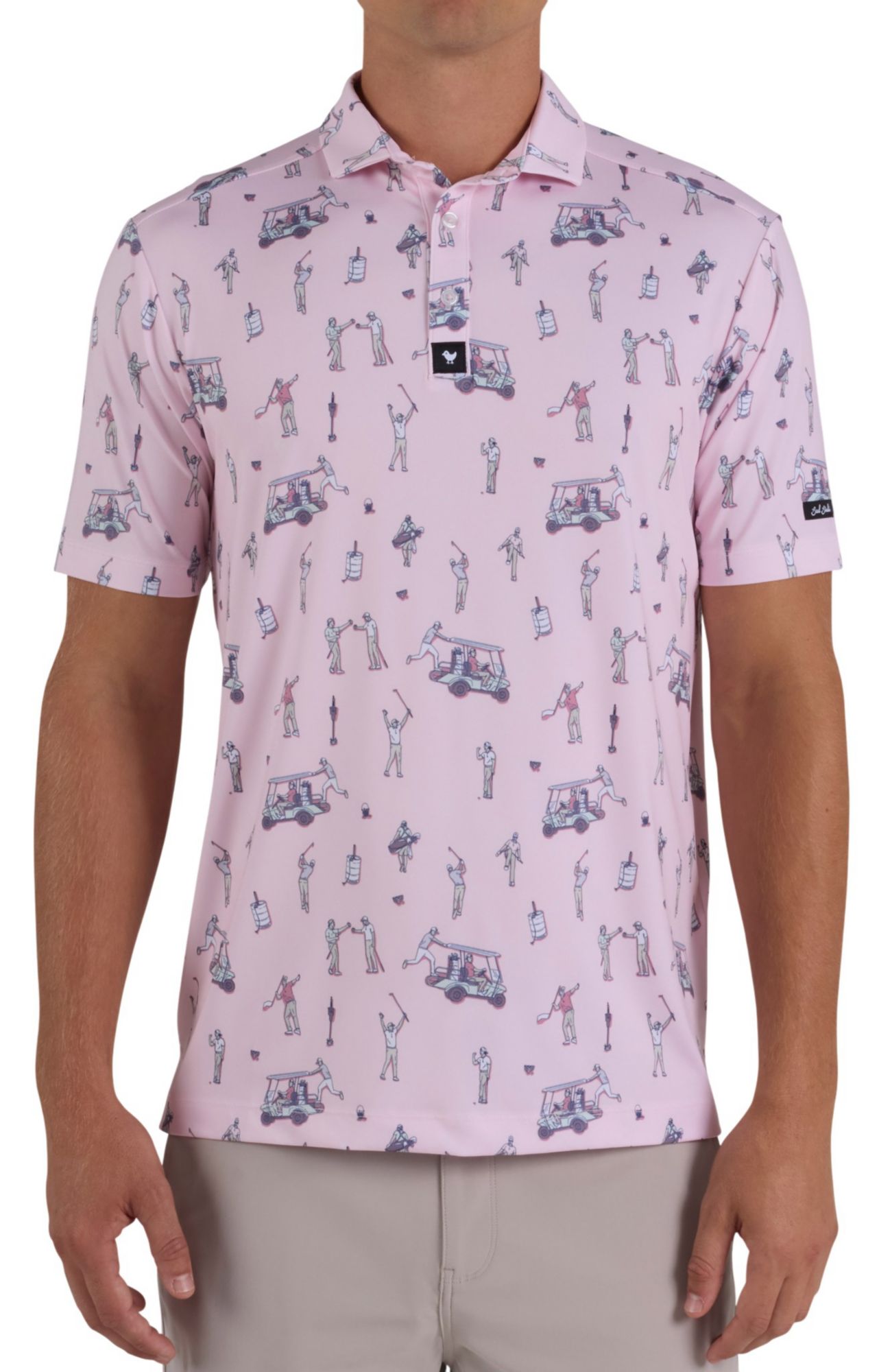 Bad Birdie Men's The Boys Core Performance Golf Polo