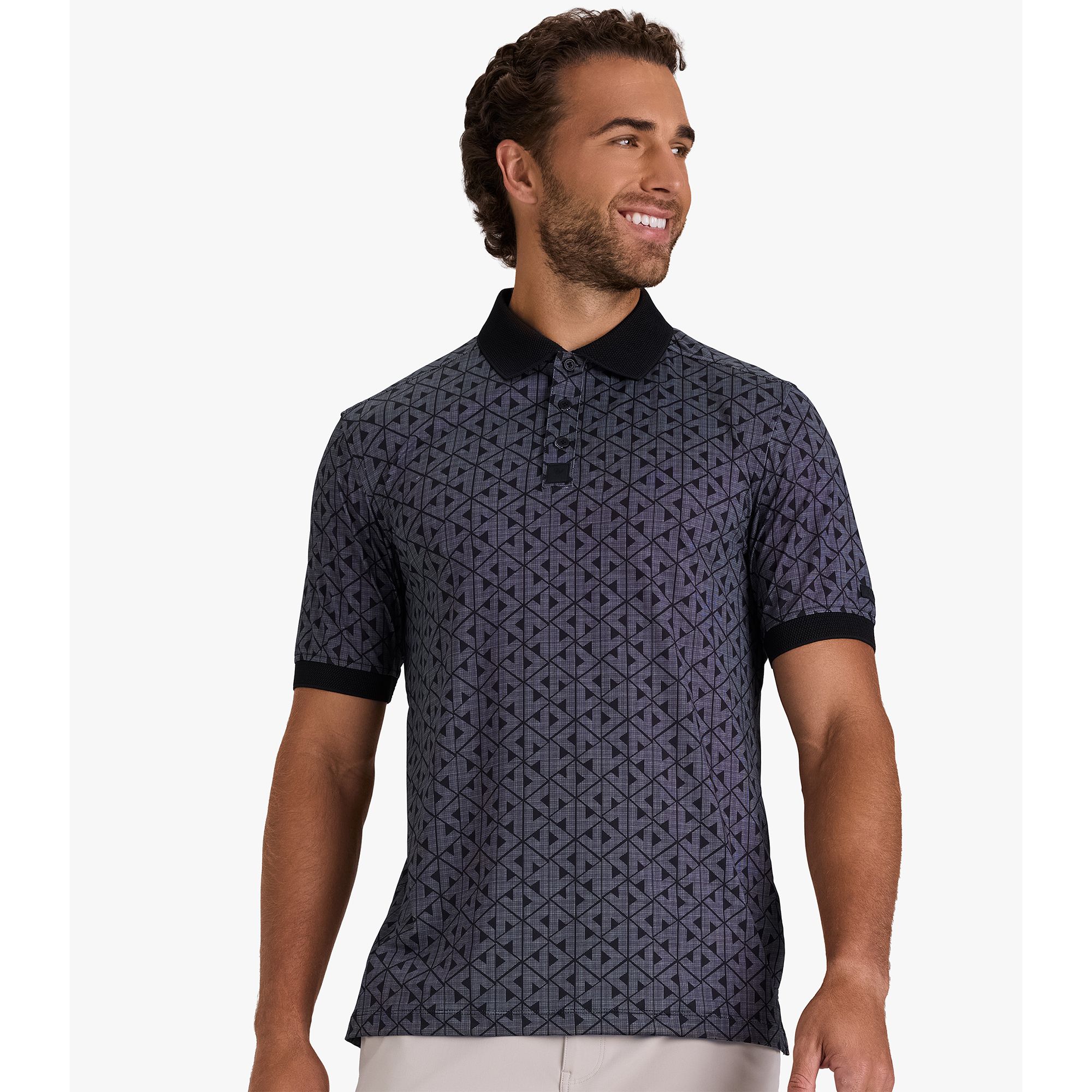 Bad Birdie Men's Evolution Ridge Performance Golf Polo