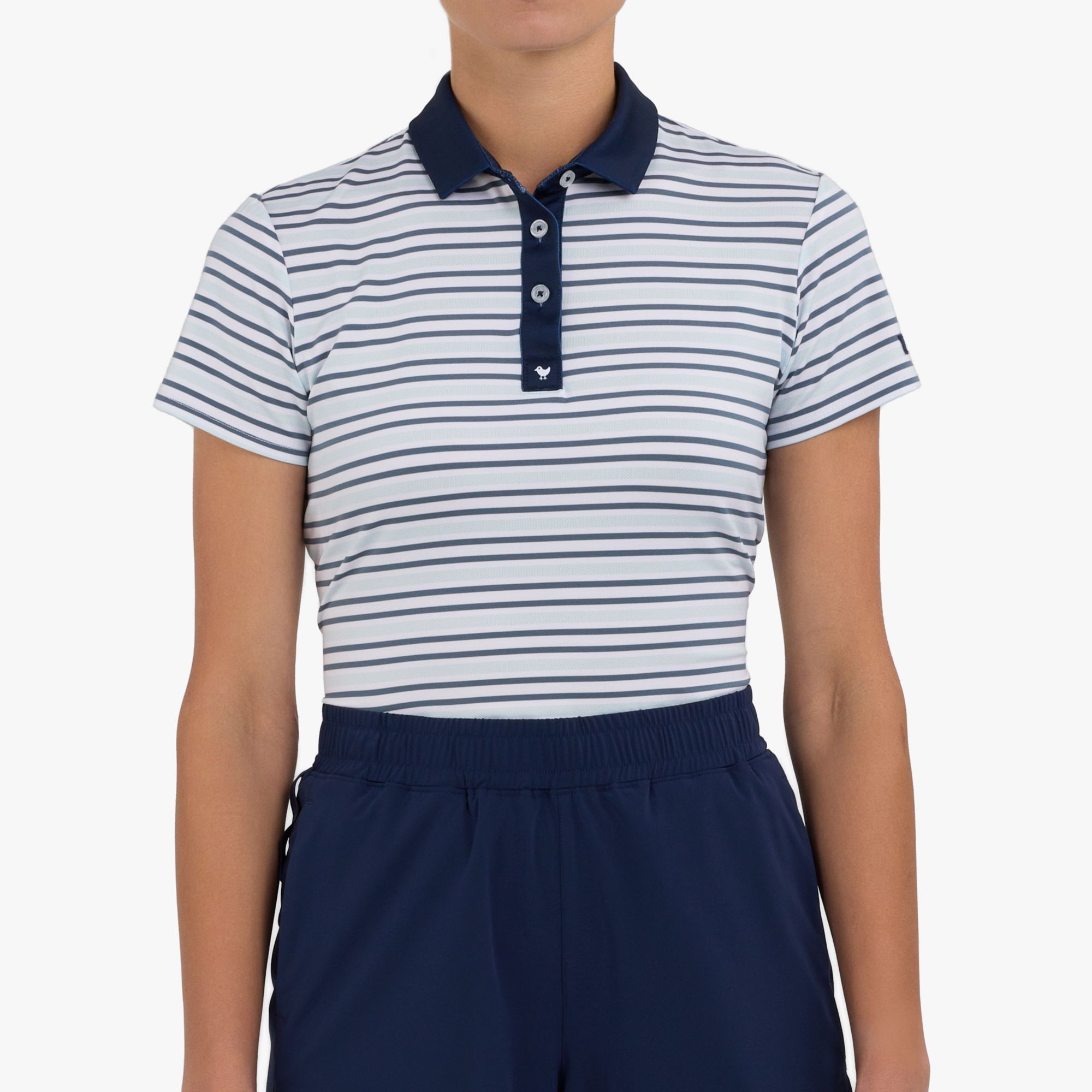Stripe Right - Baby Blue/Blue Mirage