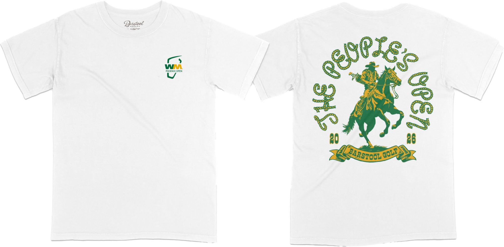 Barstool Sports x WM Phoenix Open People's Open Men's Cowboy Golf T-Shirt