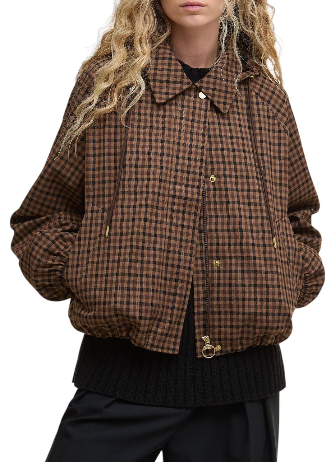 Vicuna Gingham Check