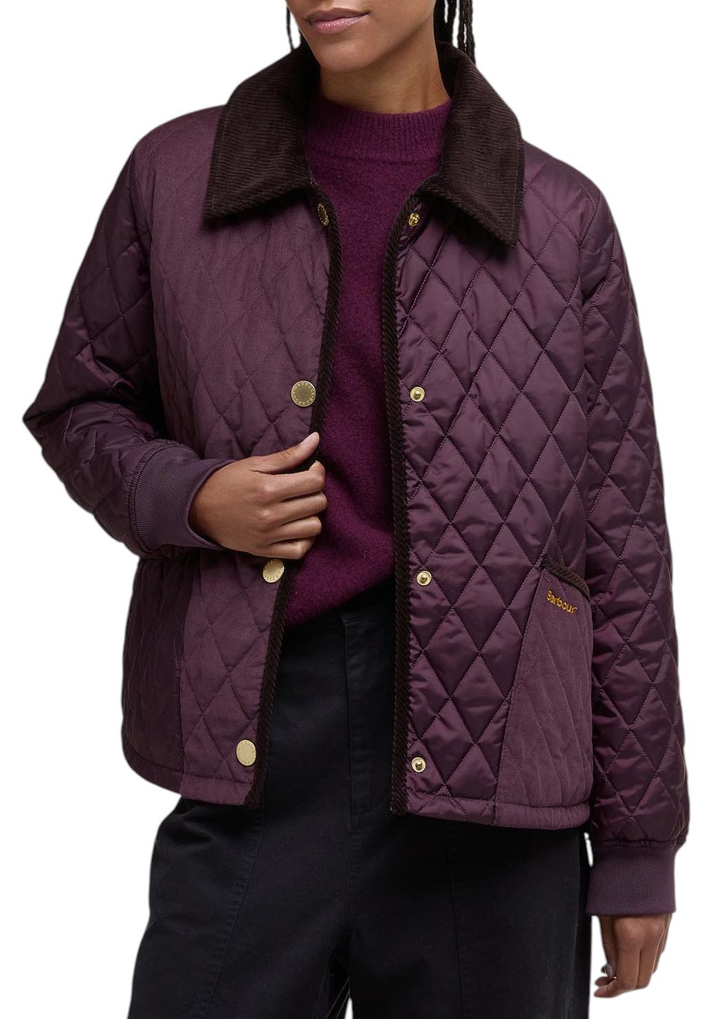 Black Cherry/Dark Brown