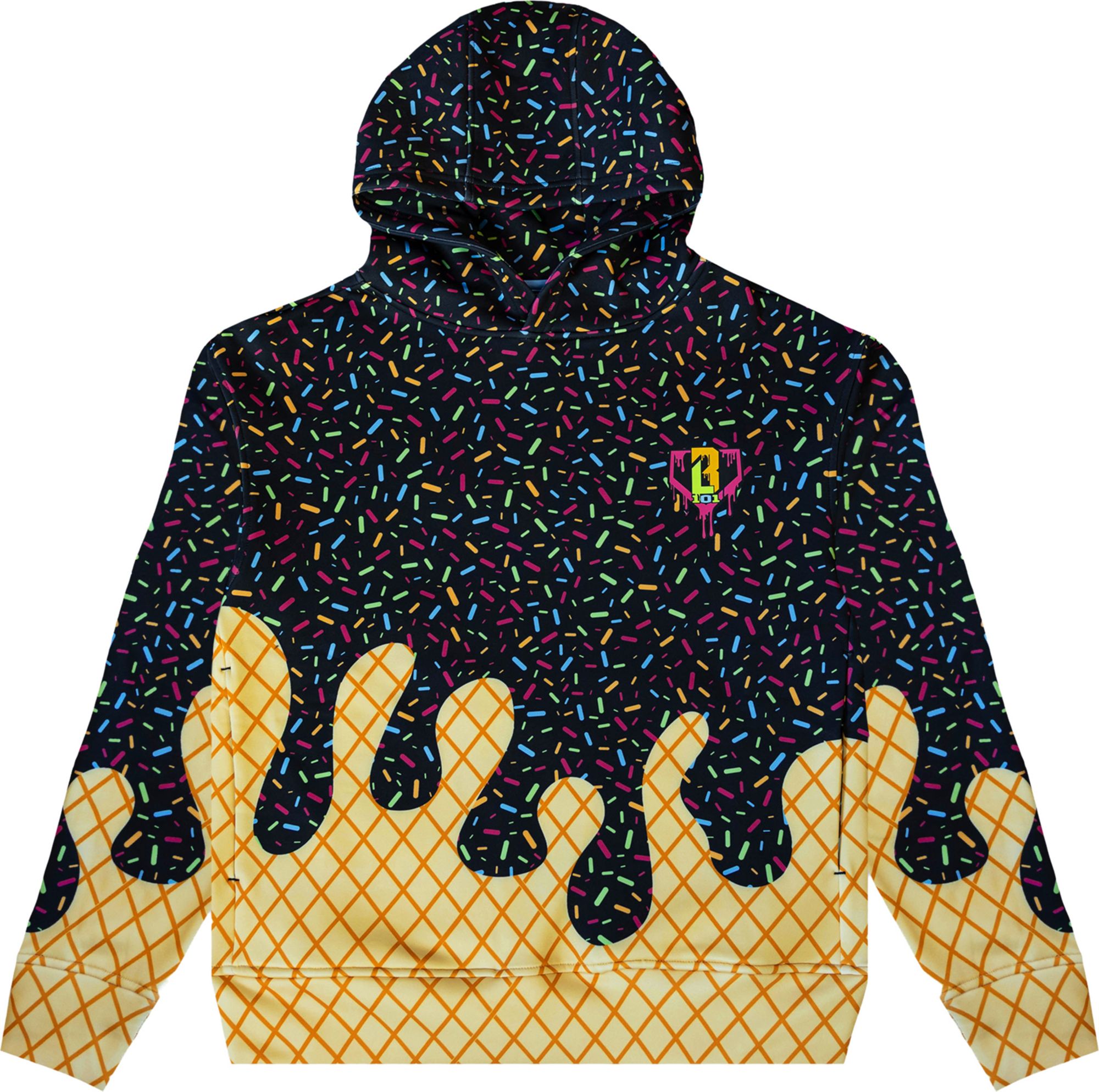 Baseball Lifestyle 101 Boys' Ice Cream Hoodie