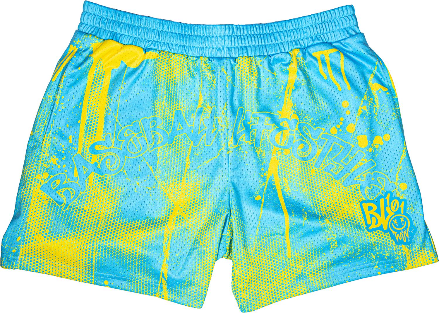 Baseball Lifestyle 101 Boys' 5” Graffiti Crown Shorts