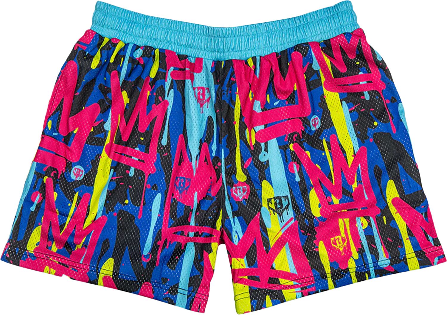 Baseball Lifestyle 101 Boys' 5” Graffiti Crown Shorts