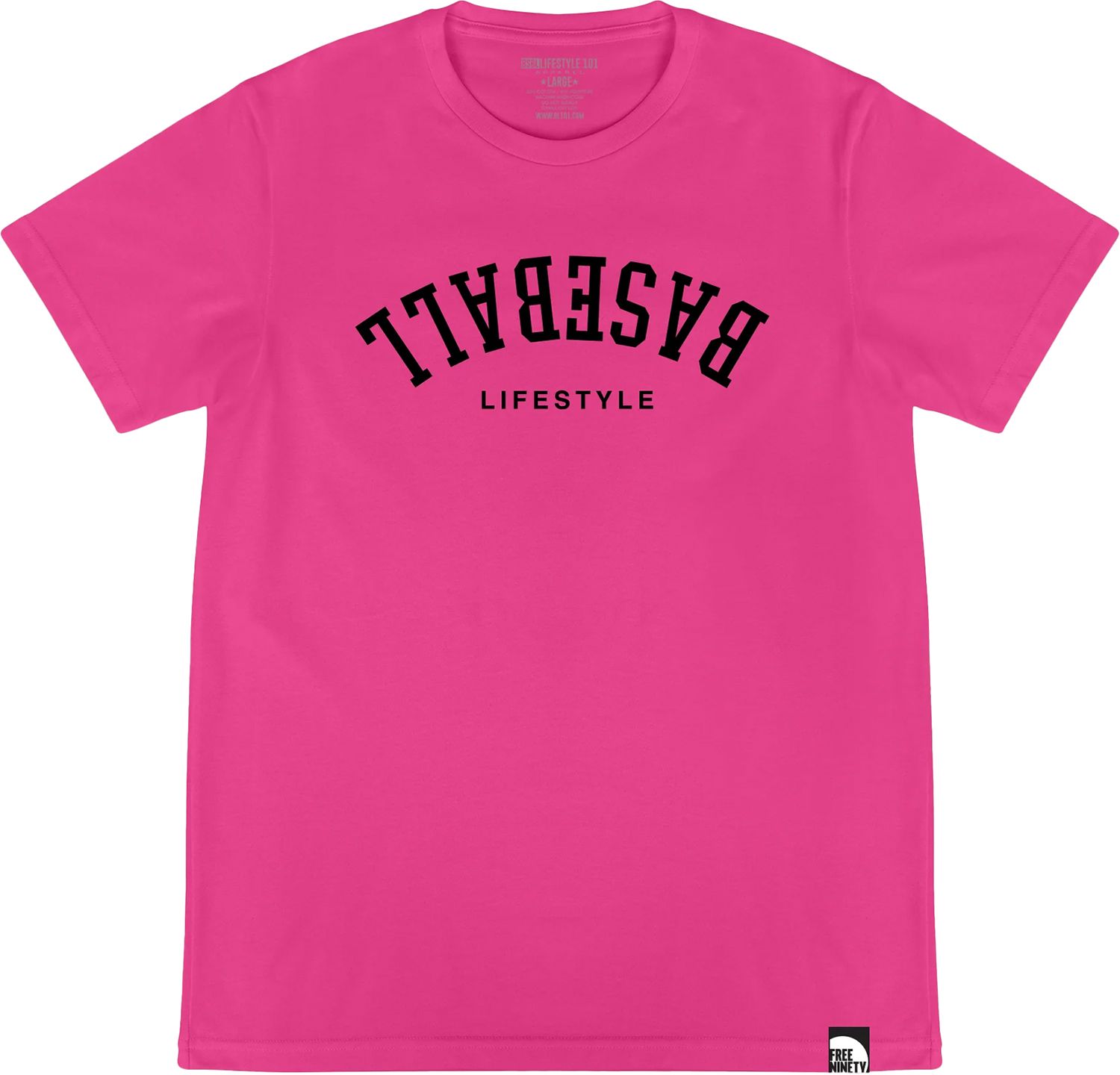 Baseball Lifestyle 101 Boys' Upside Down Baseball Shirt