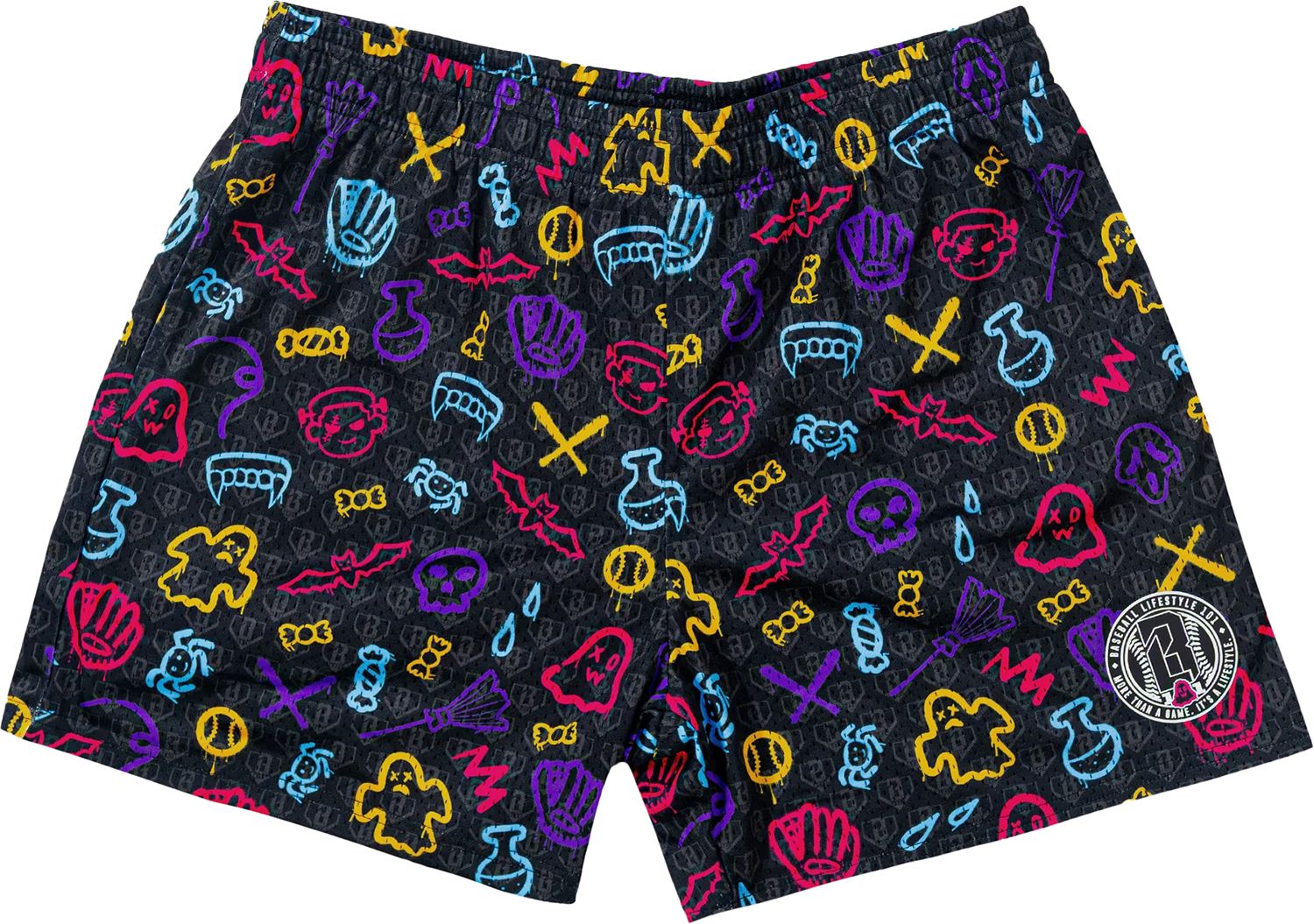 Baseball Lifestyle 101 Boys' 5” Spooky SZN Shorts