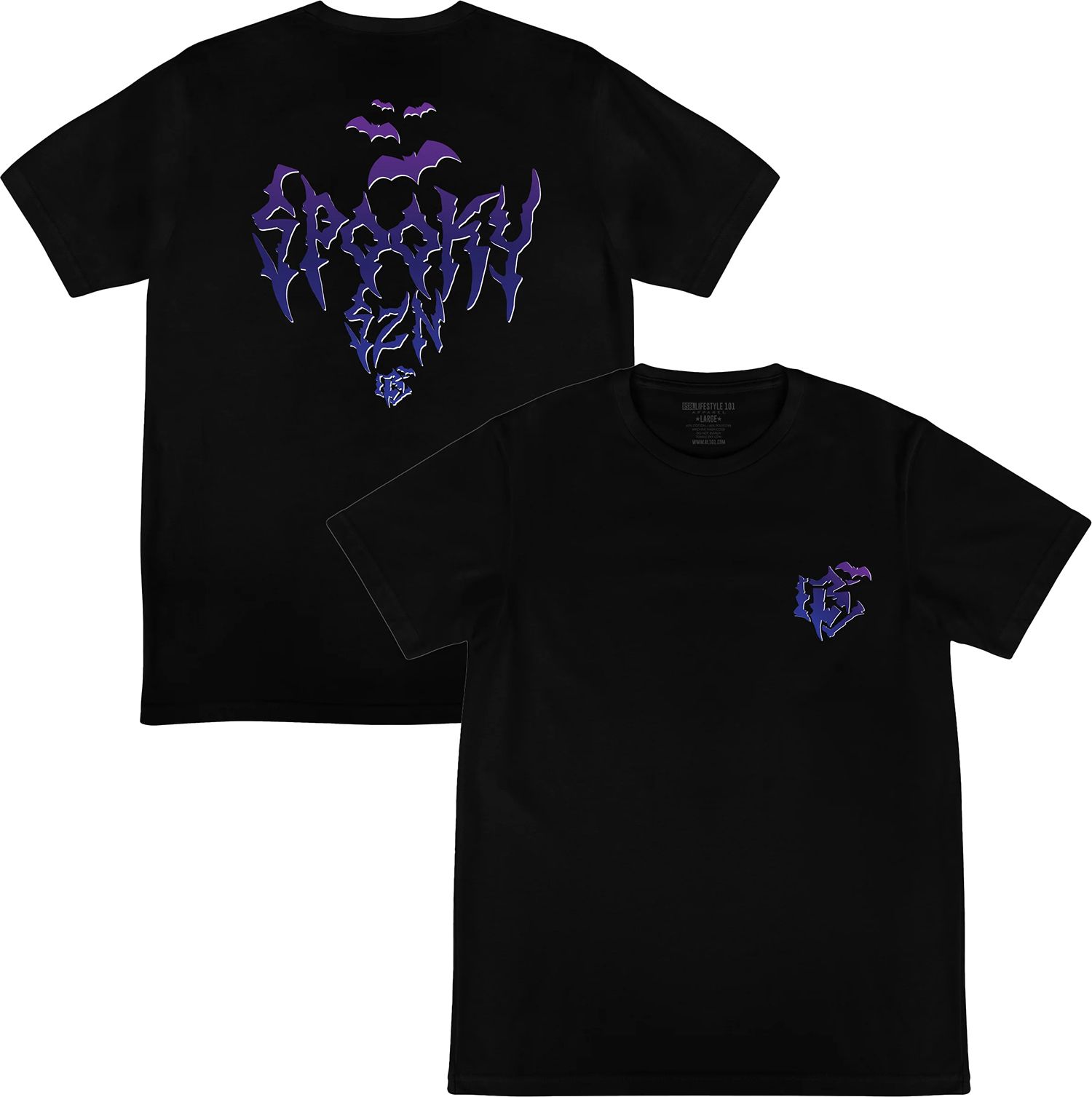 Baseball Lifestyle 101 Boys' Spooky SZN Shirt