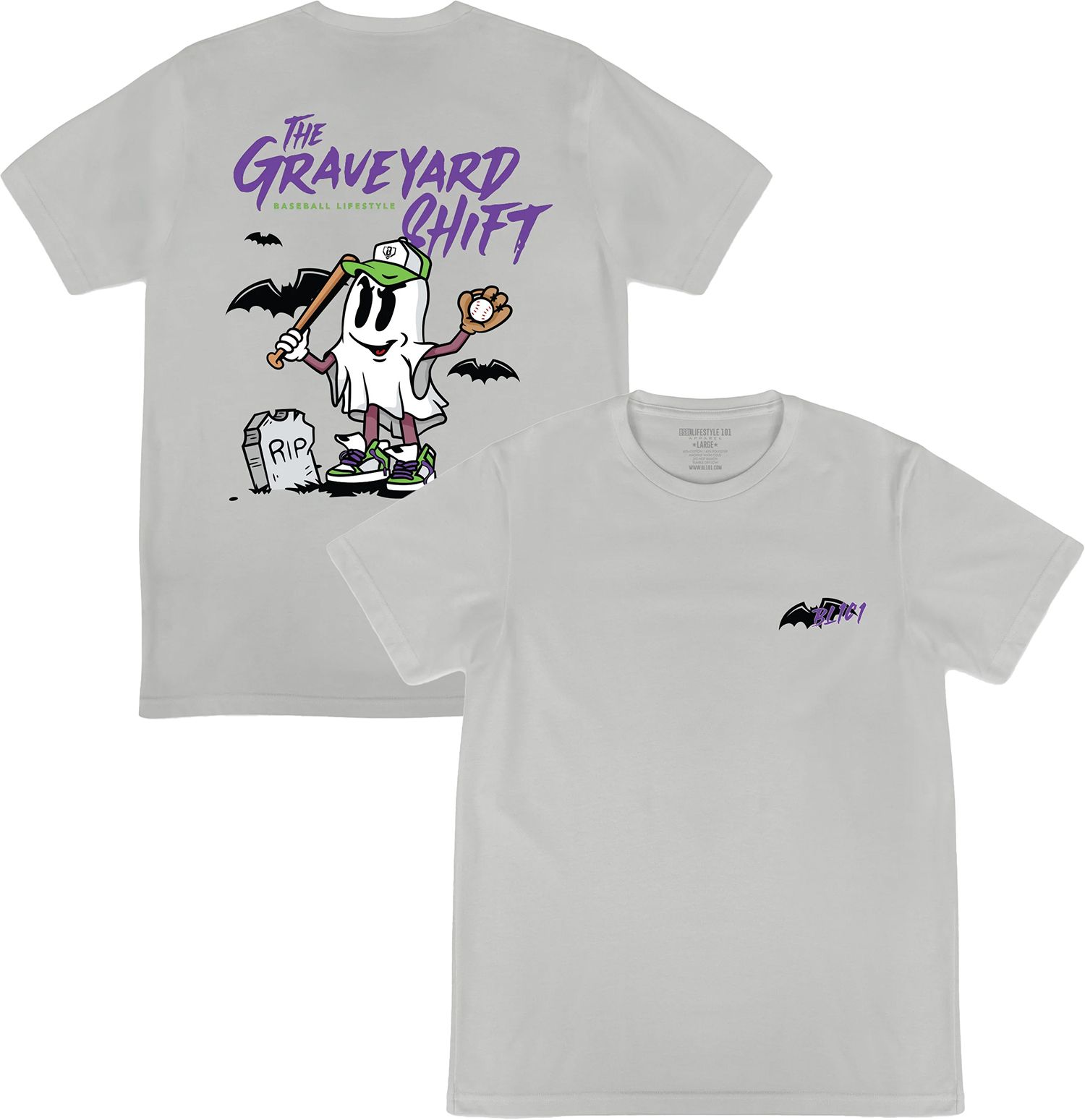 Baseball Lifestyle 101 Boys' Spooky SZN Shirt