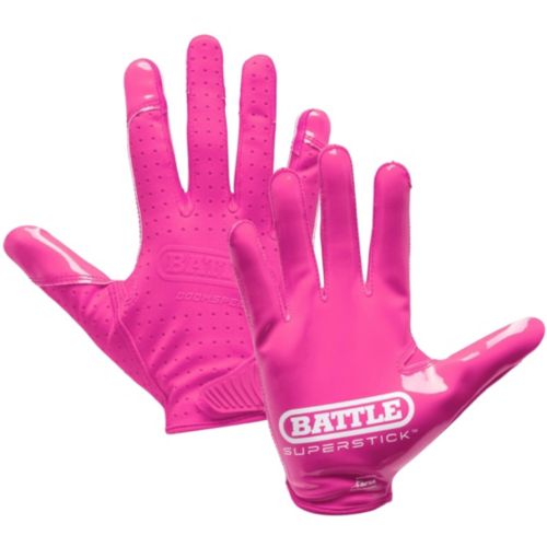 Wide Receiver Gloves Pink Kids Football Gloves Battle Sports Youth
