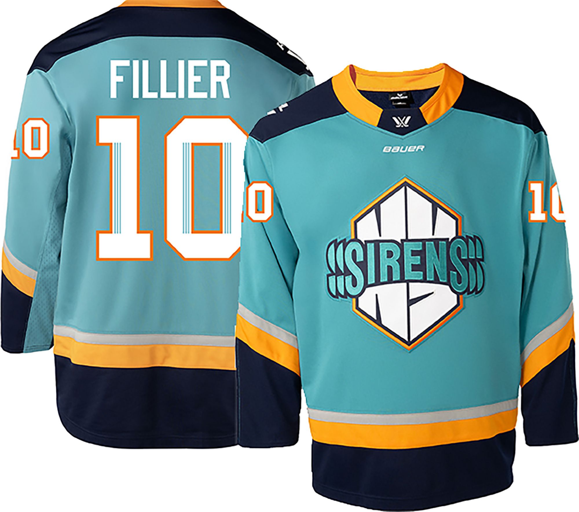 Bauer Adult New York Sirens Sarah Fillier #10 Jersey