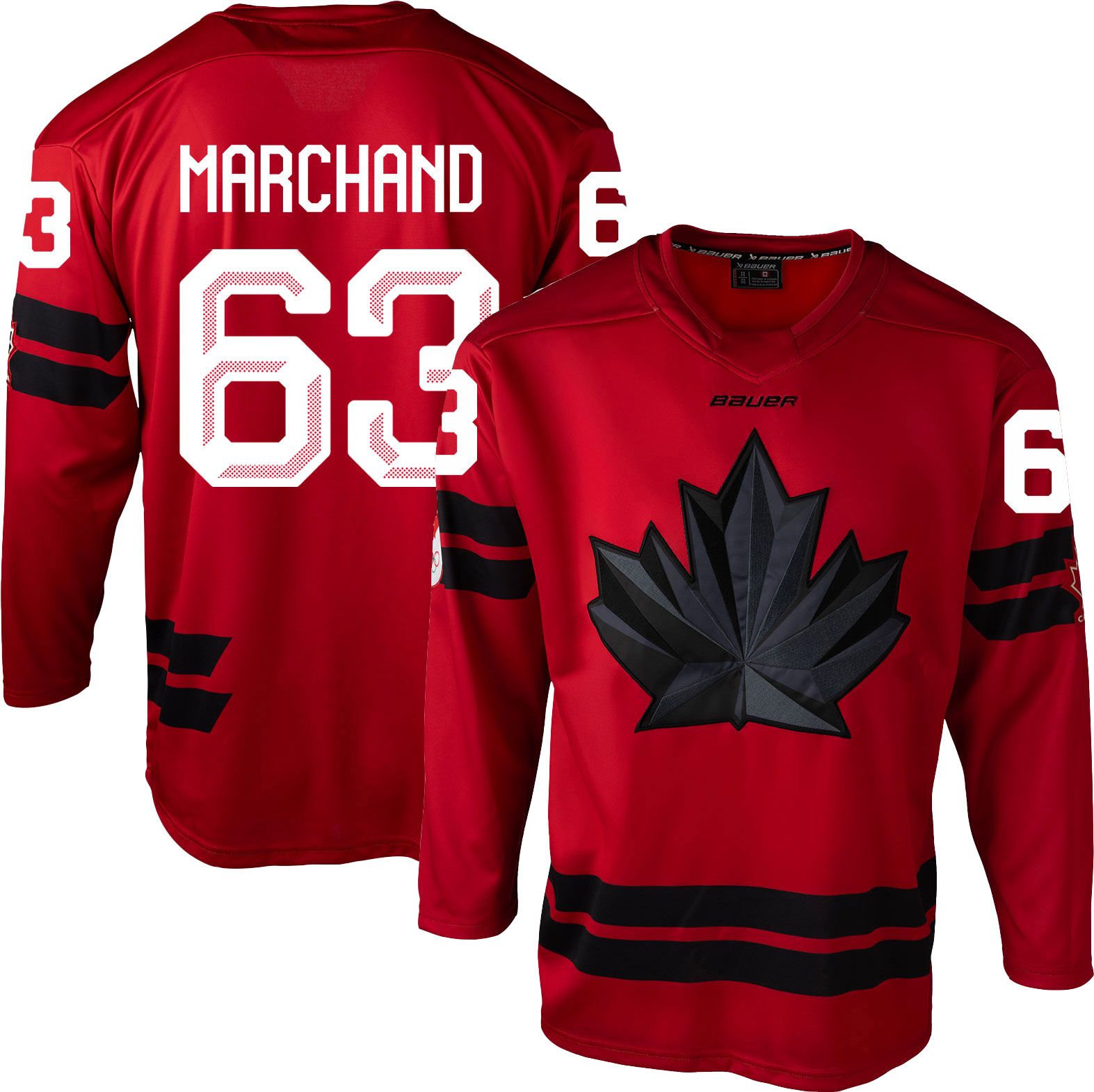 Bauer Men's Team Canada Brad Marchand #63 Replica Jersey