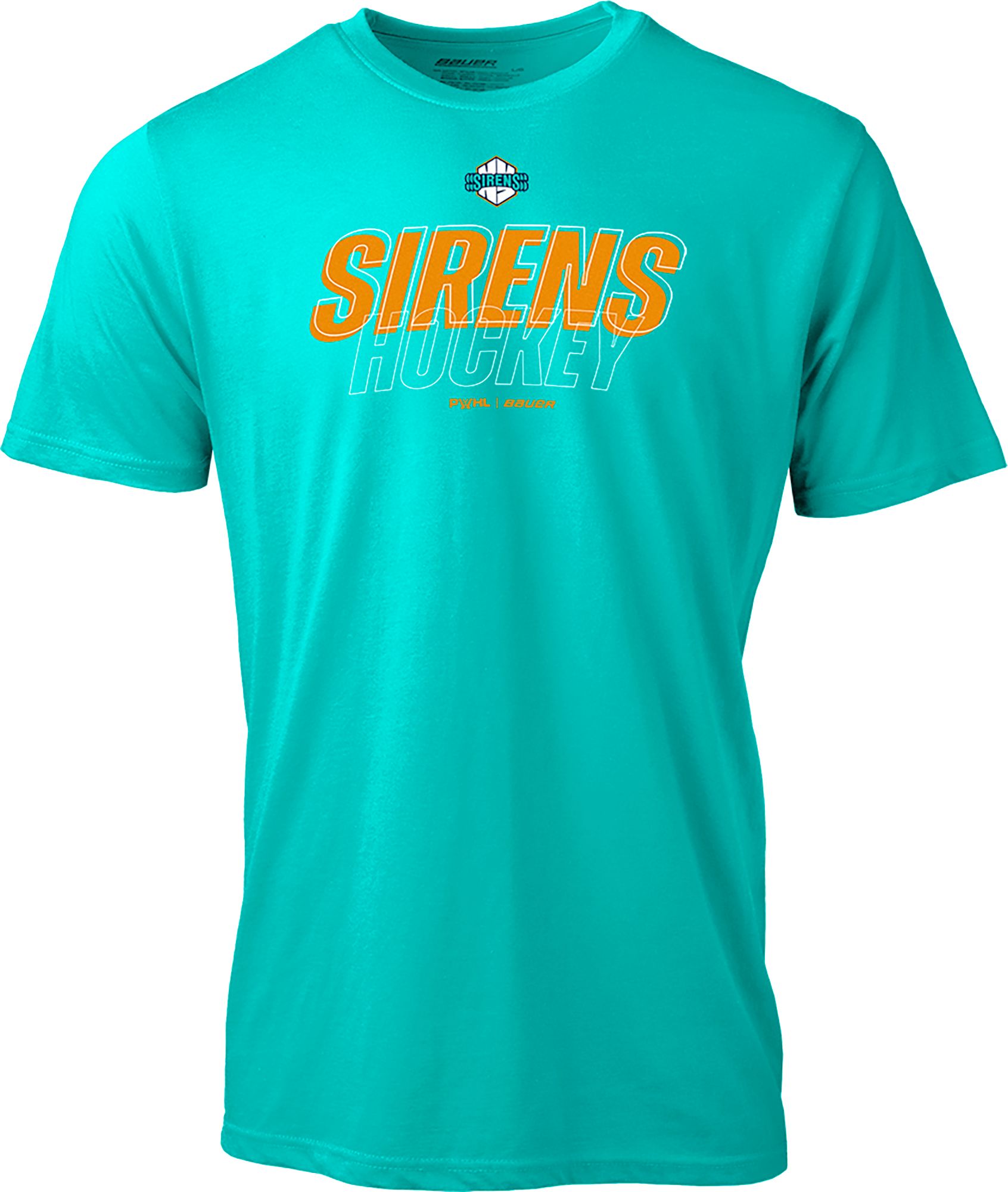 Bauer Men's New York Sirens Teal Graphic T-Shirt
