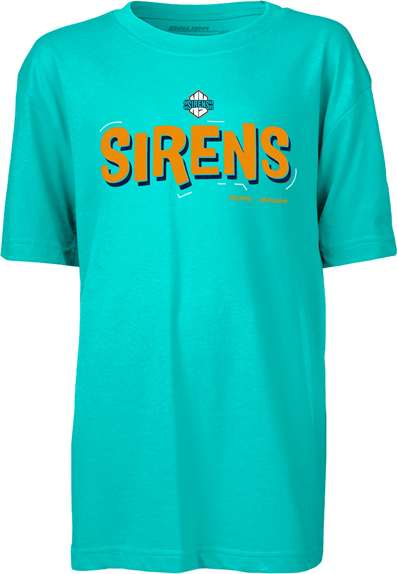 Bauer Youth New York Sirens Teal Graphic T-Shirt