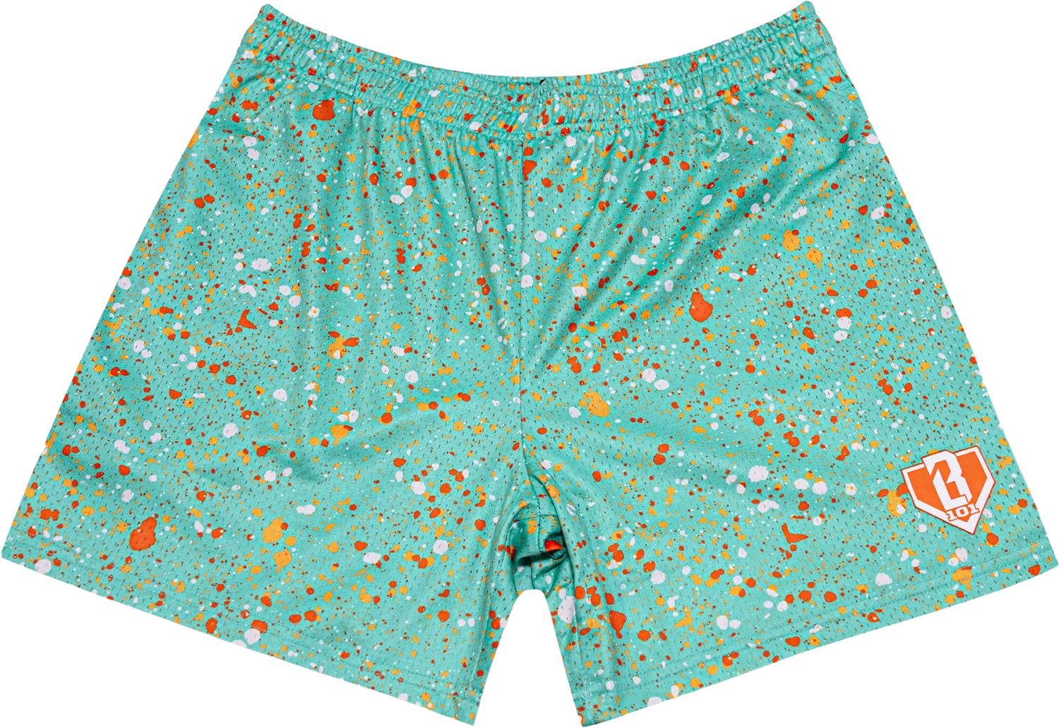 Baseball Lifestyle 101 Boys' Splatter Shorts