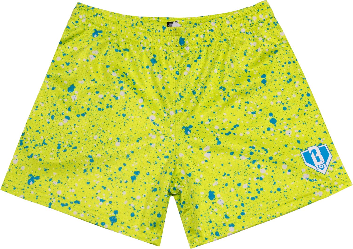 Baseball Lifestyle 101 Boys' Splatter Shorts