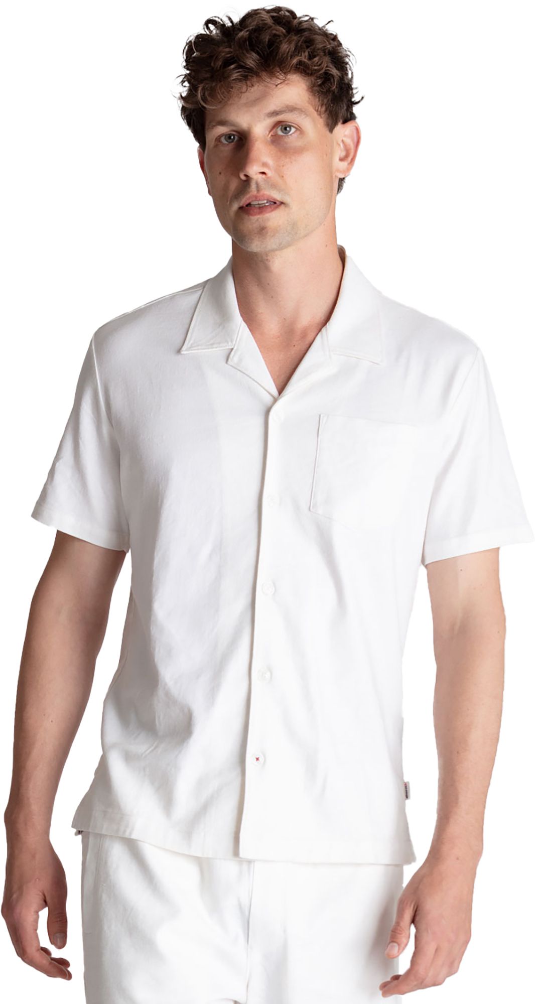 birddogs Men's Tech Linen Button Down Shirt
