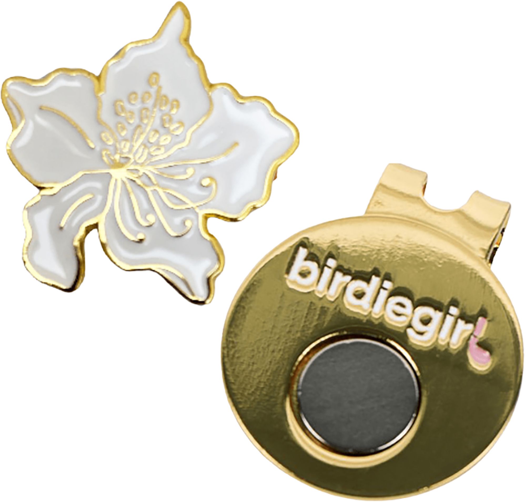 birdiegirl Azalea Flower Ball Marker &amp; Hat Clip