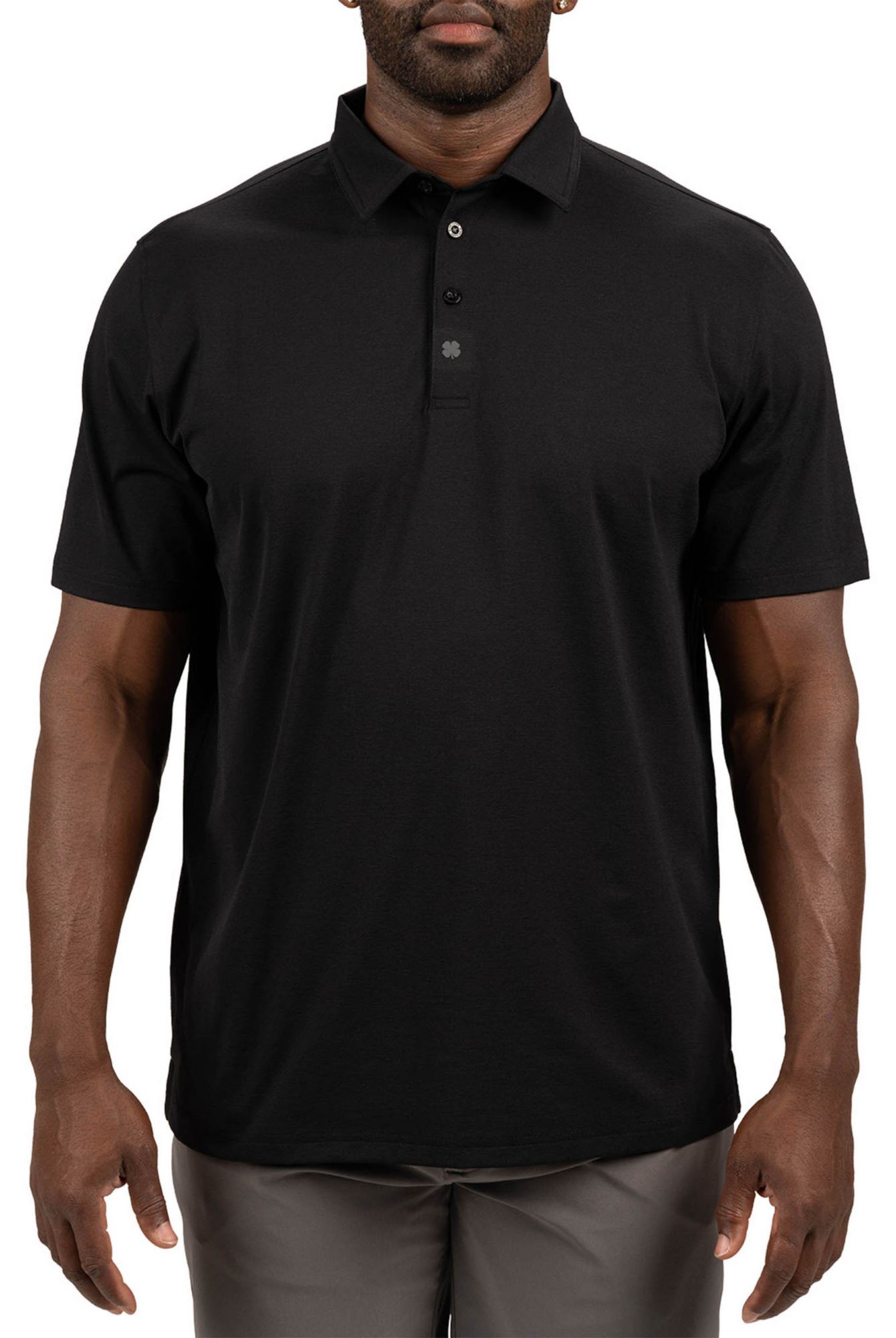 Black Clover Men's Holden Golf Polo