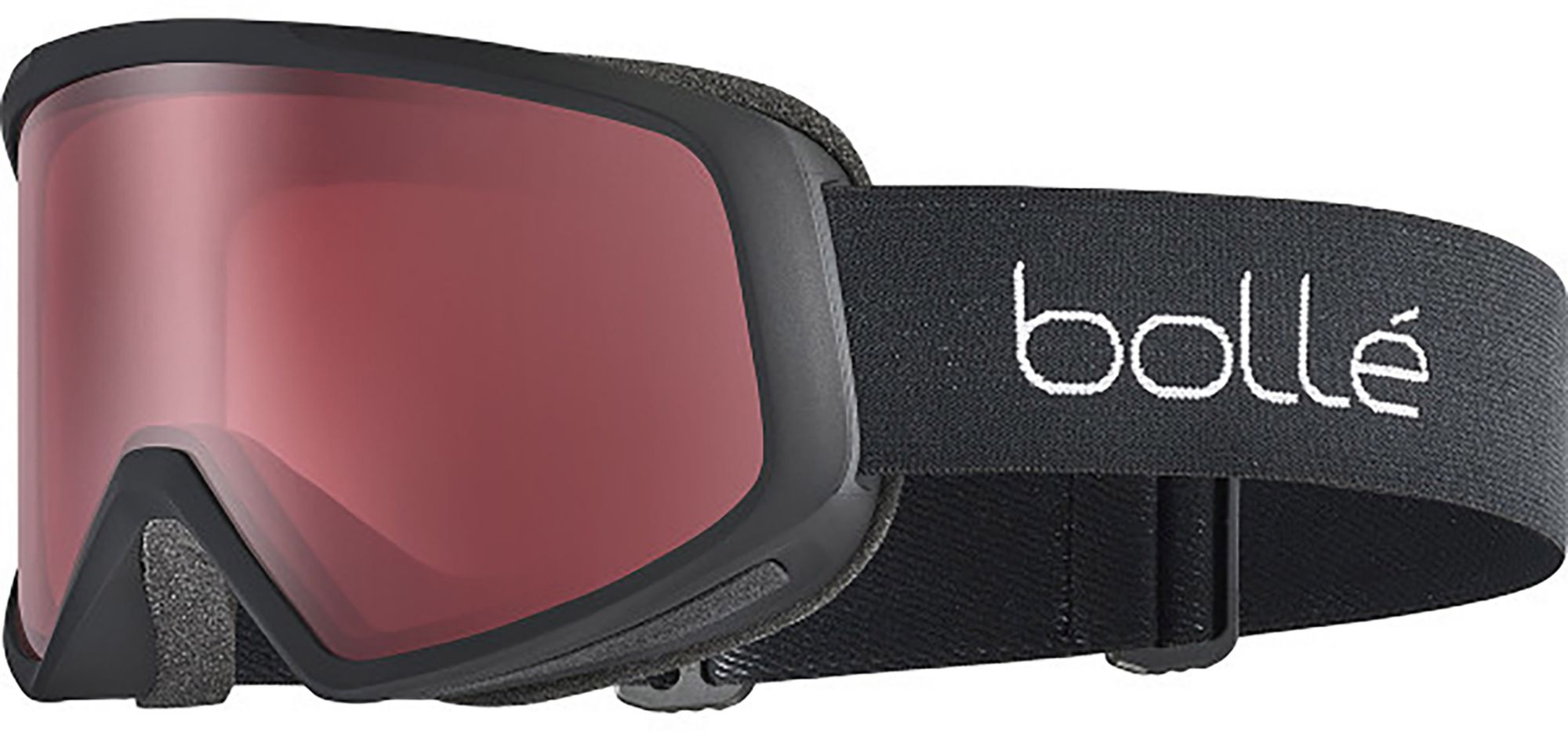Black/Red Strap / Clear Lens