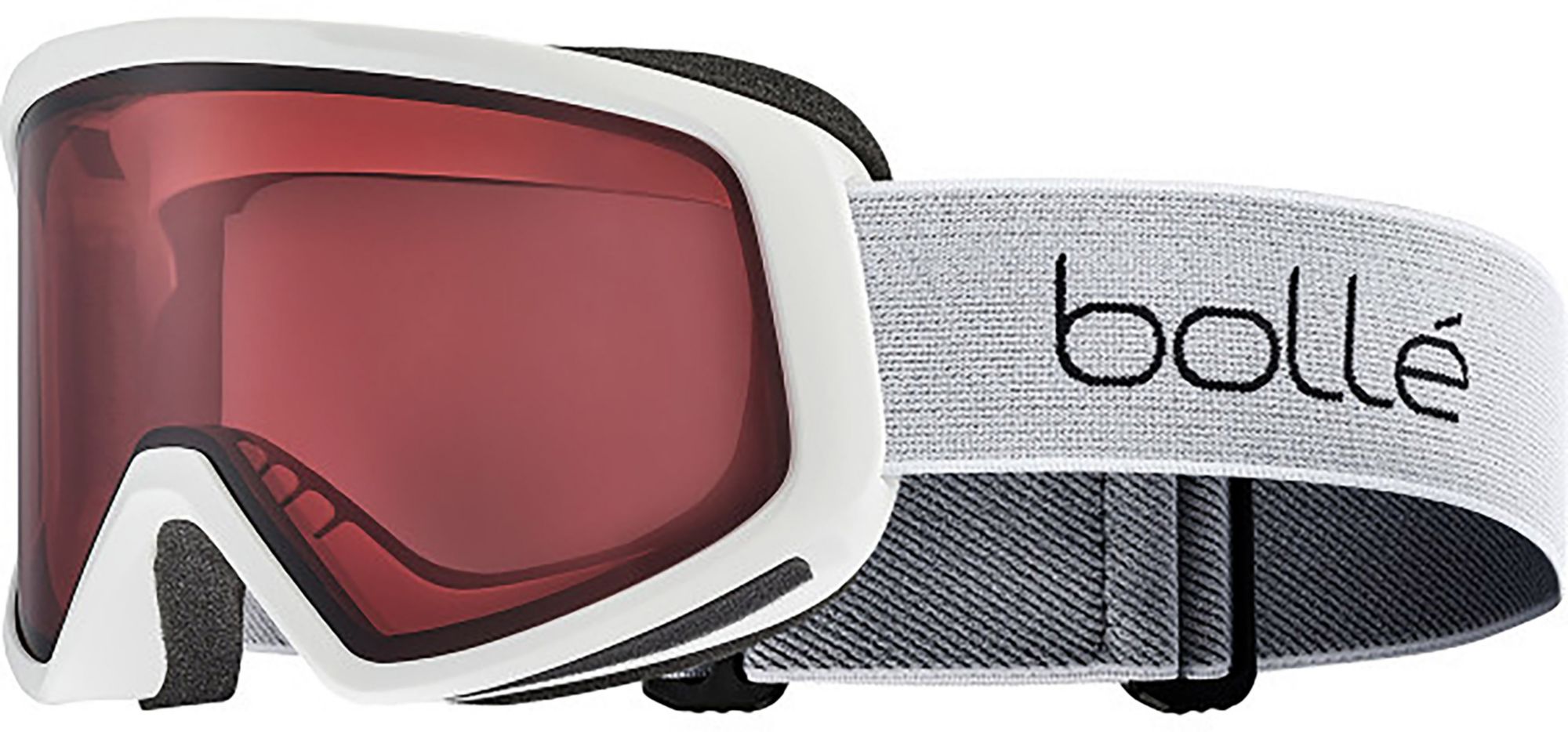 White Strap / Clear Lens