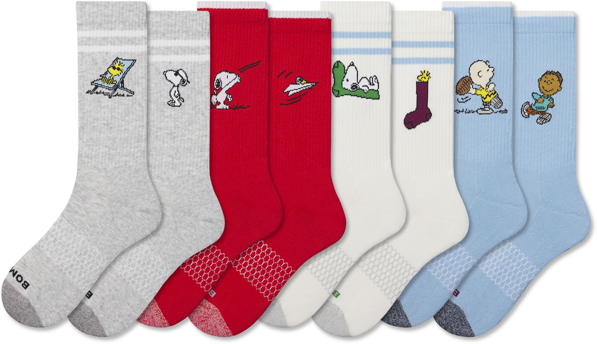 Bombas x Peanuts Calf Socks - 4 Pack