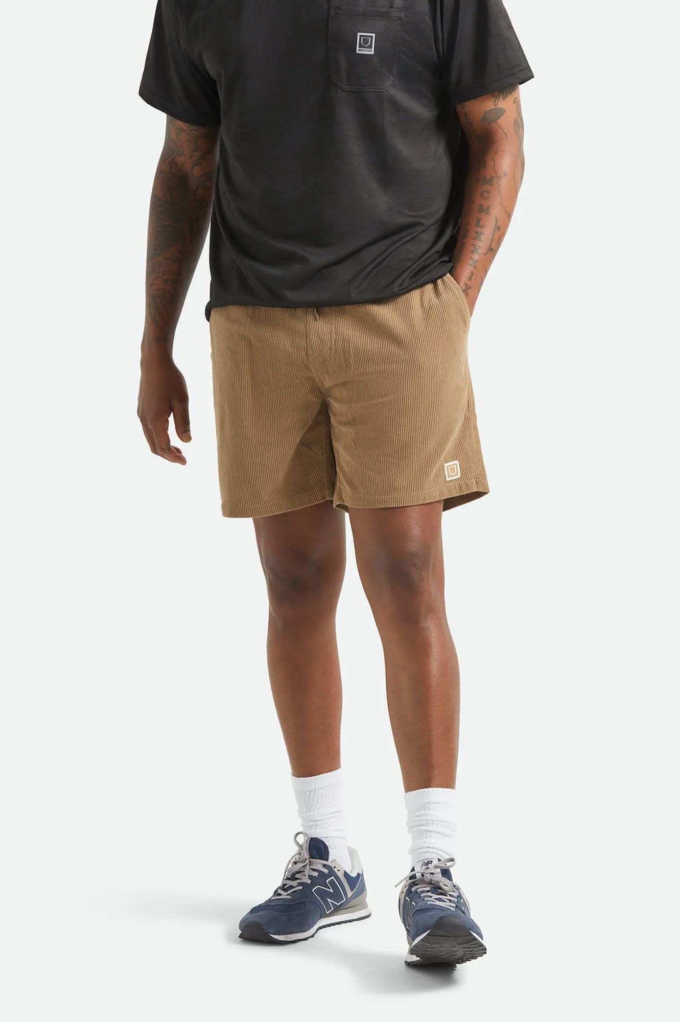 BRIXTON Men's Everyday Corduroy Shorts