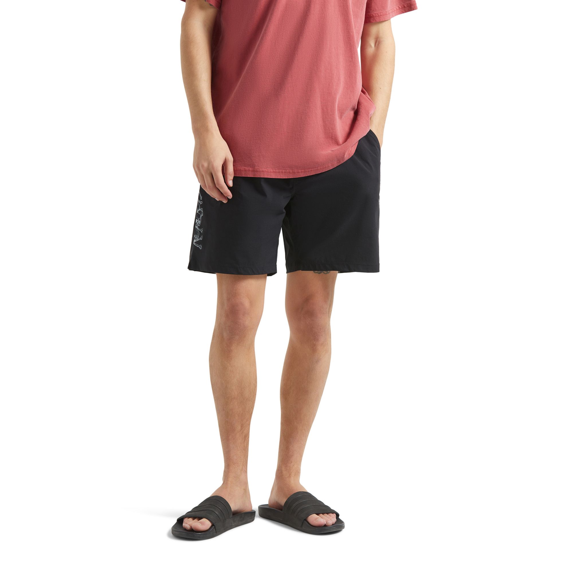 BRIXTON Men's Everyday 18" Stretch Hybrid Shorts