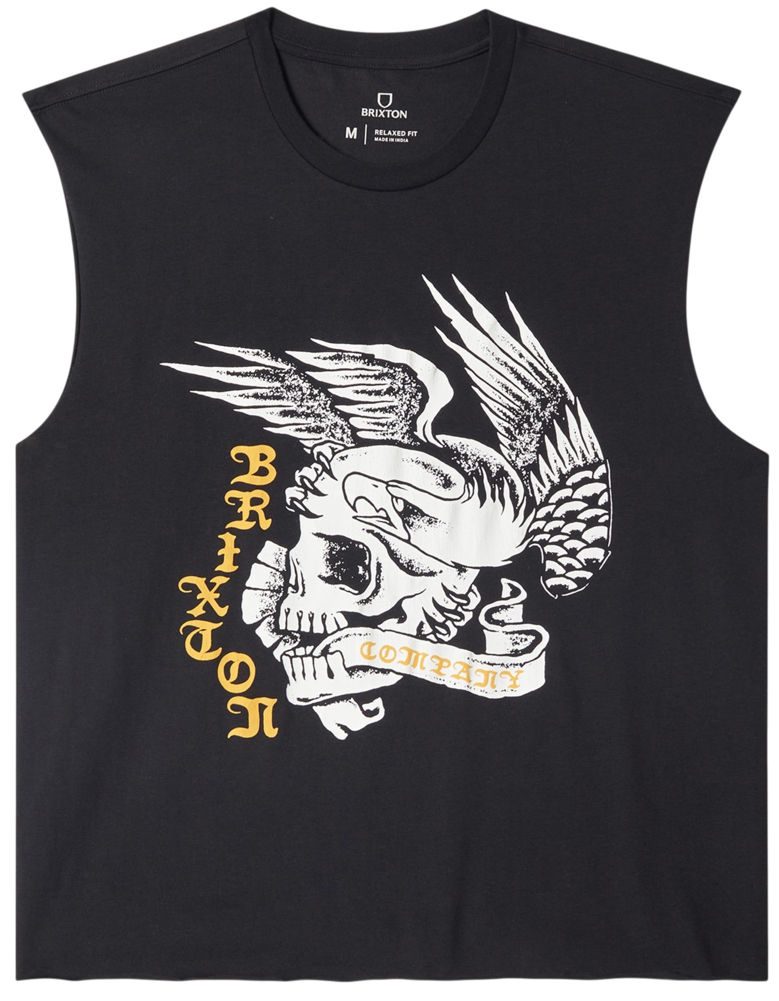 BRIXTON Men's Wolcott Worn In Boxy Muscle Tank