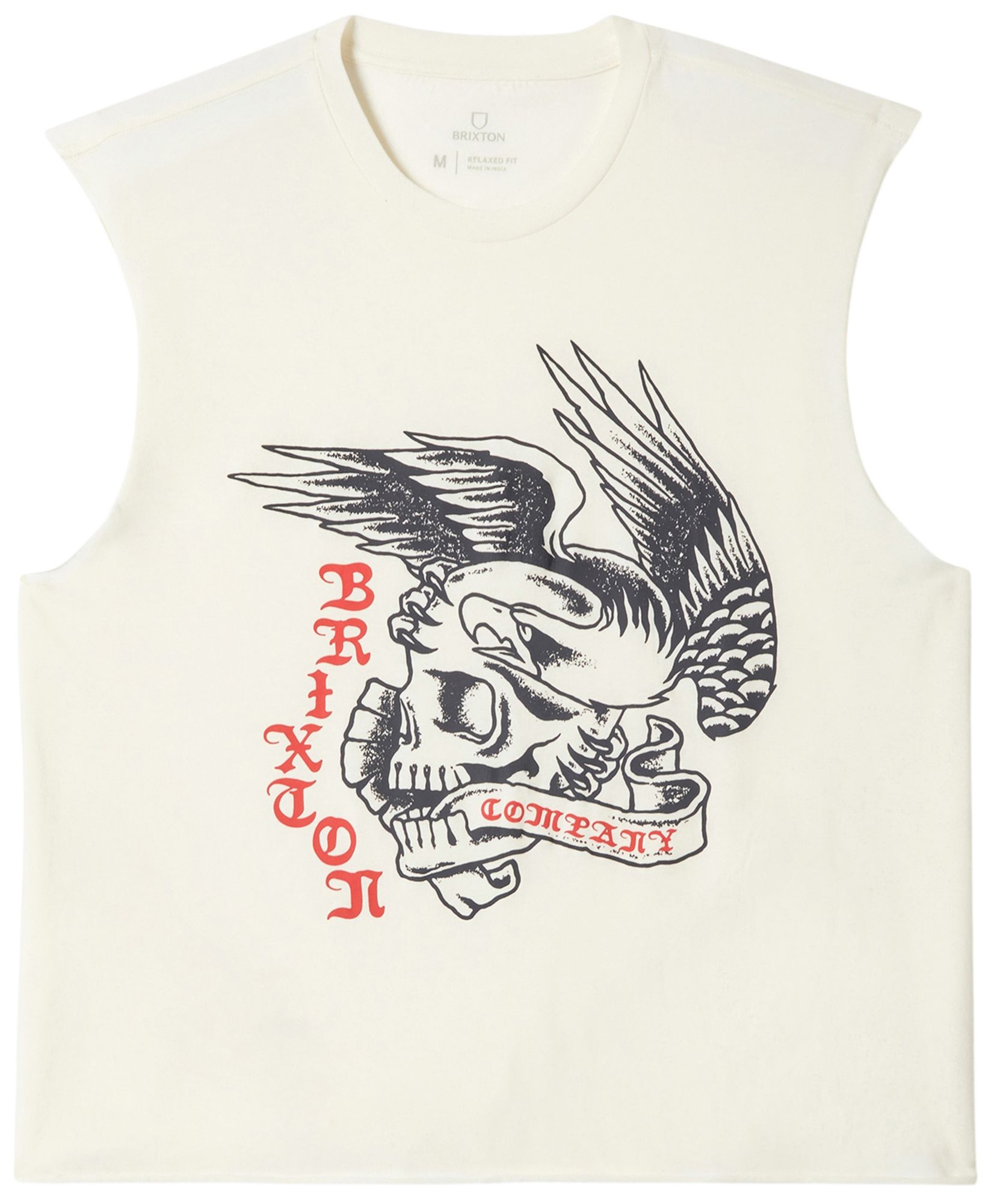 BRIXTON Men's Wolcott Worn In Boxy Muscle Tank
