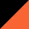 Black/Orange
