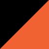 Black/Orange