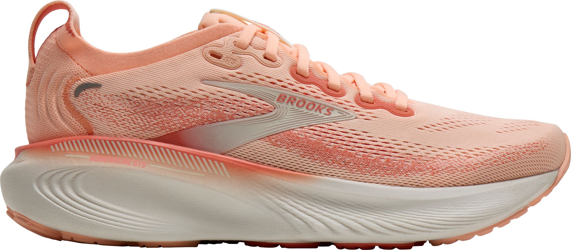 Peach/White