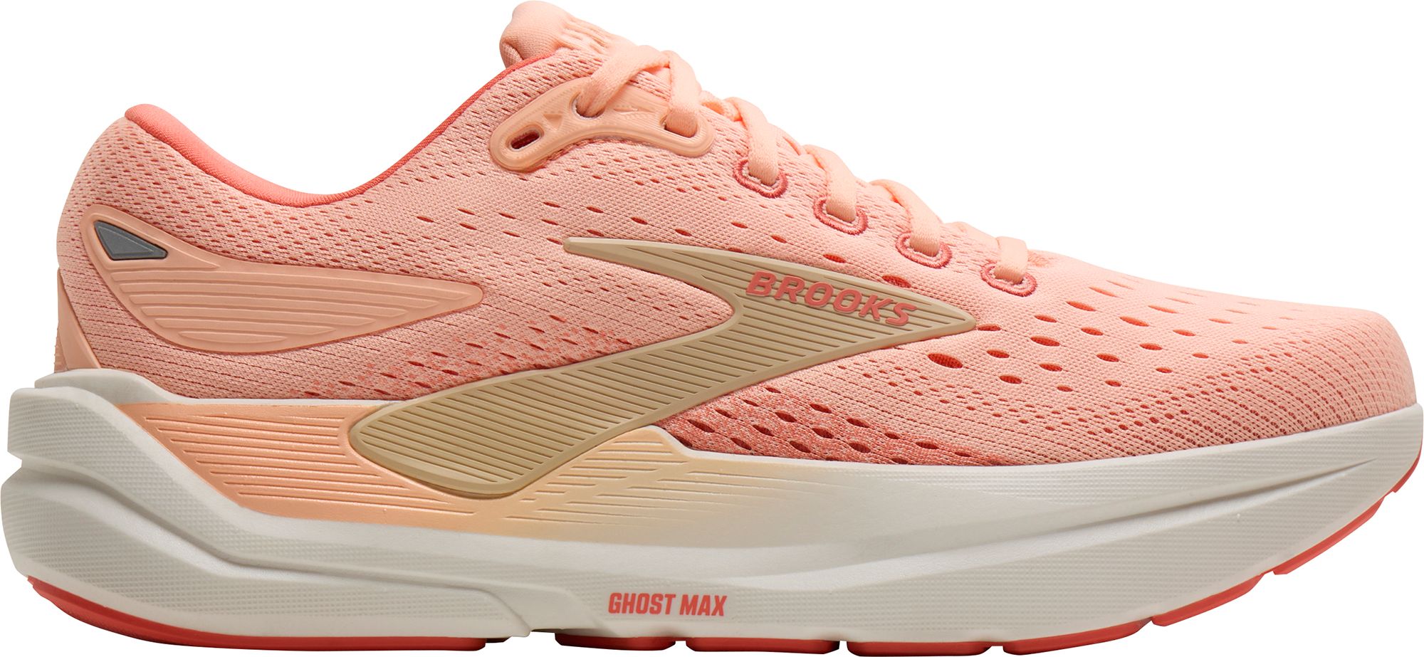 Peach/White