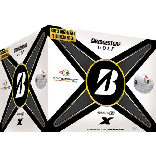Bridgestone 2024 Tour B X Quadfecta Golf Balls - 4 Dozen