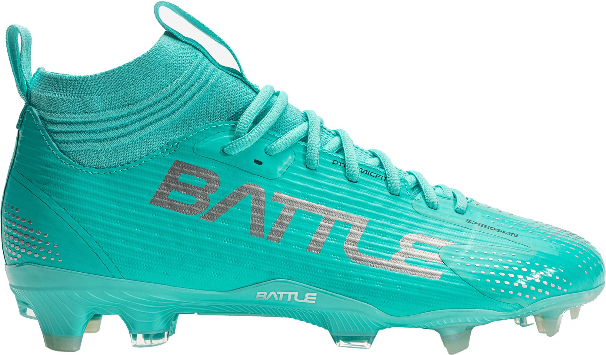 Teal/White
