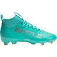 Teal/White