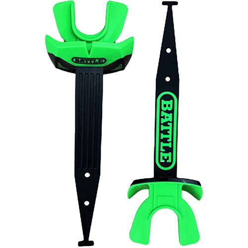 Battle Speed Pro Football Mouthguard with Connected Thick Strap