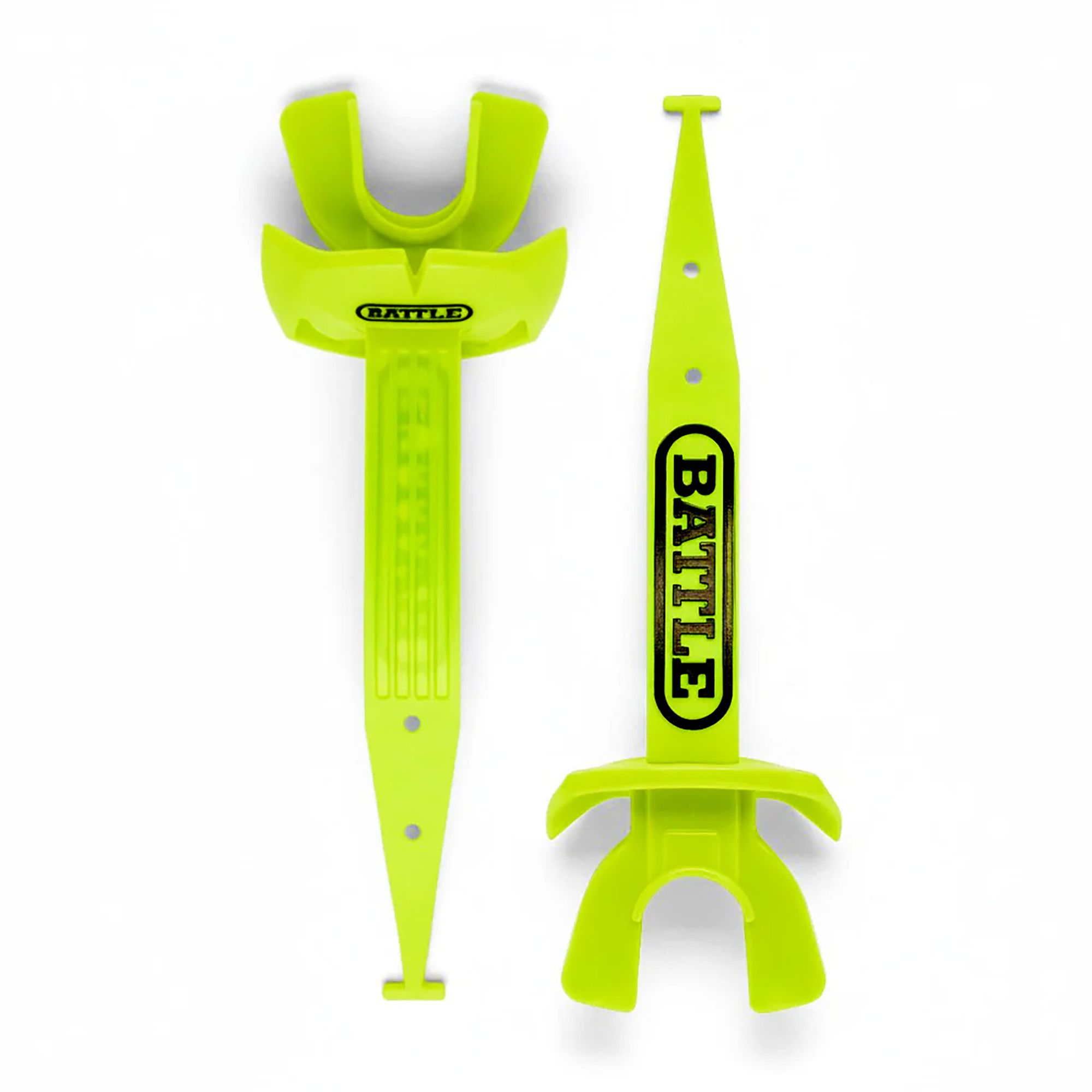 Battle Speed Pro Football Mouthguard with Connected Thick Strap