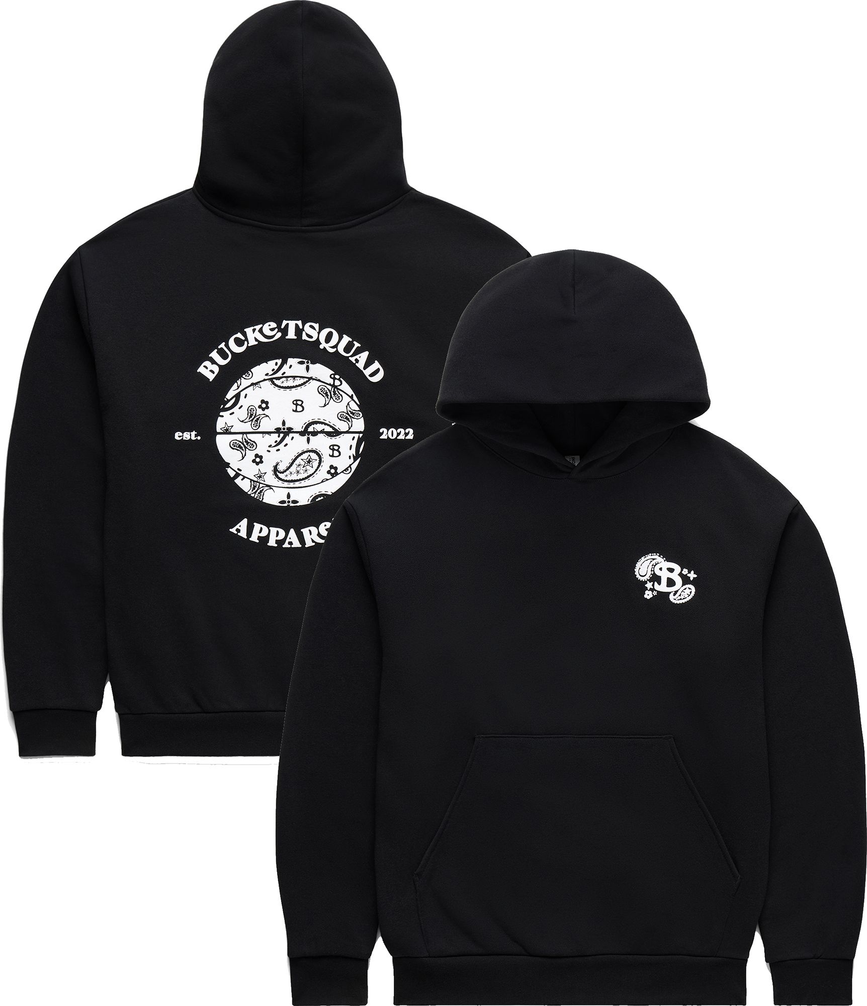 Bucketsquad Youth Paisley Hoodie